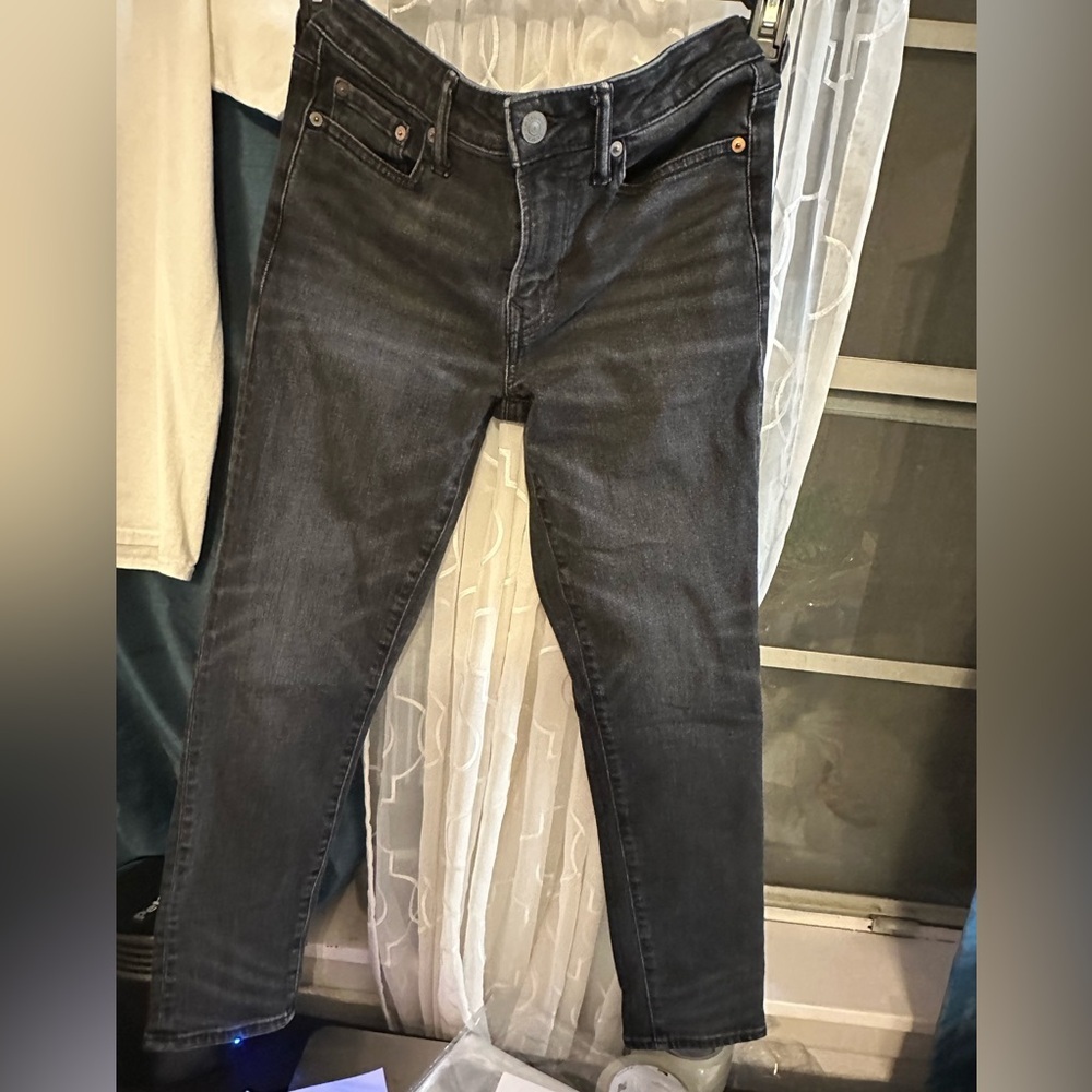American Eagle Outfitters Dark Gray Skinny Jeans